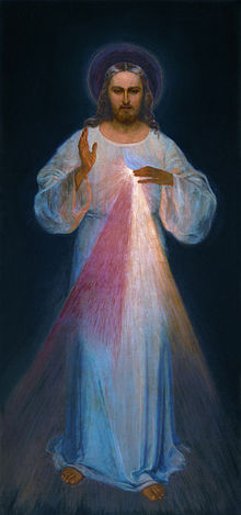 220x469 Divine Mercy Image - Mercy Painting