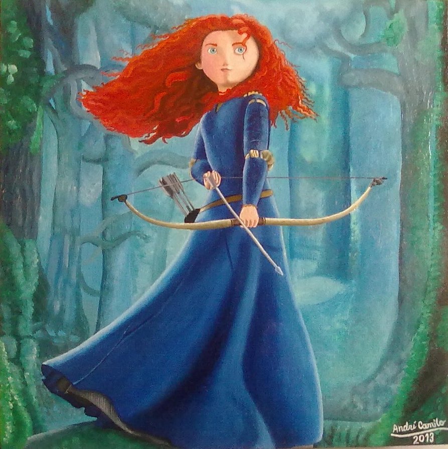 893x894 Merida Painting - Merida Painting