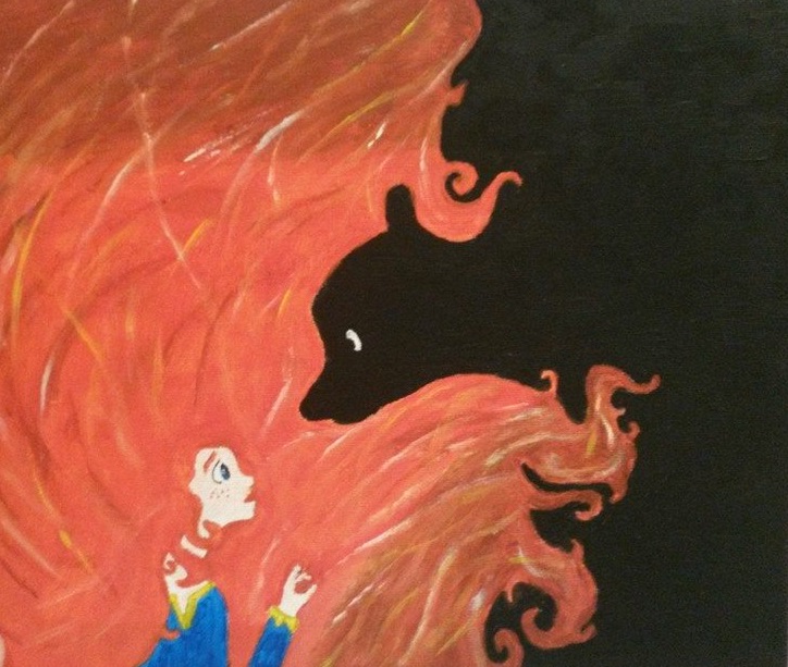 724x613 Merida With Her Mother ] By Rachelblack98 - Merida Painting