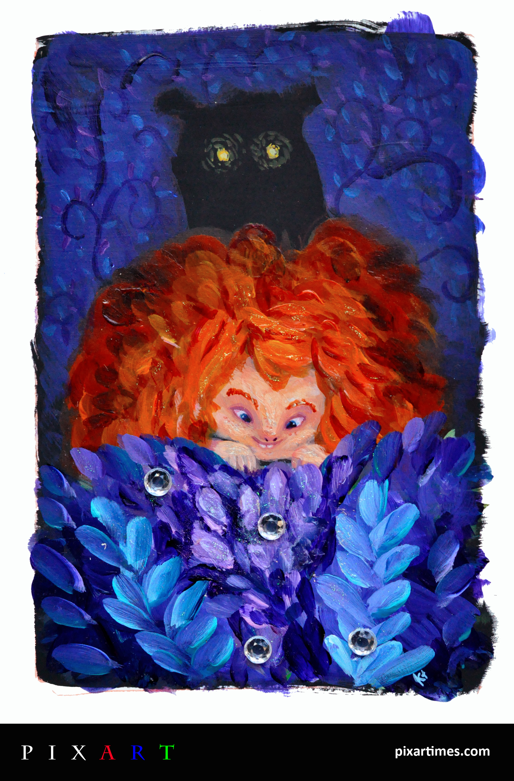 1723x2616 Pixart May Feature Ii Merida Painting - Merida Painting