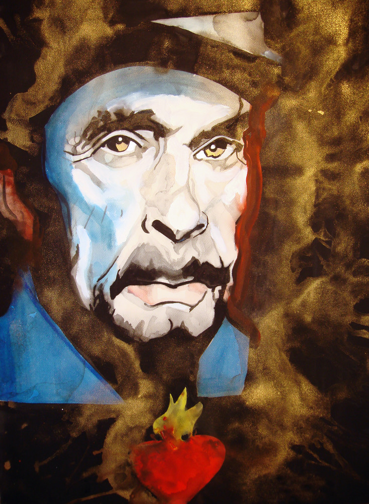 733x1000 Merle Haggard - Merle Haggard Painting