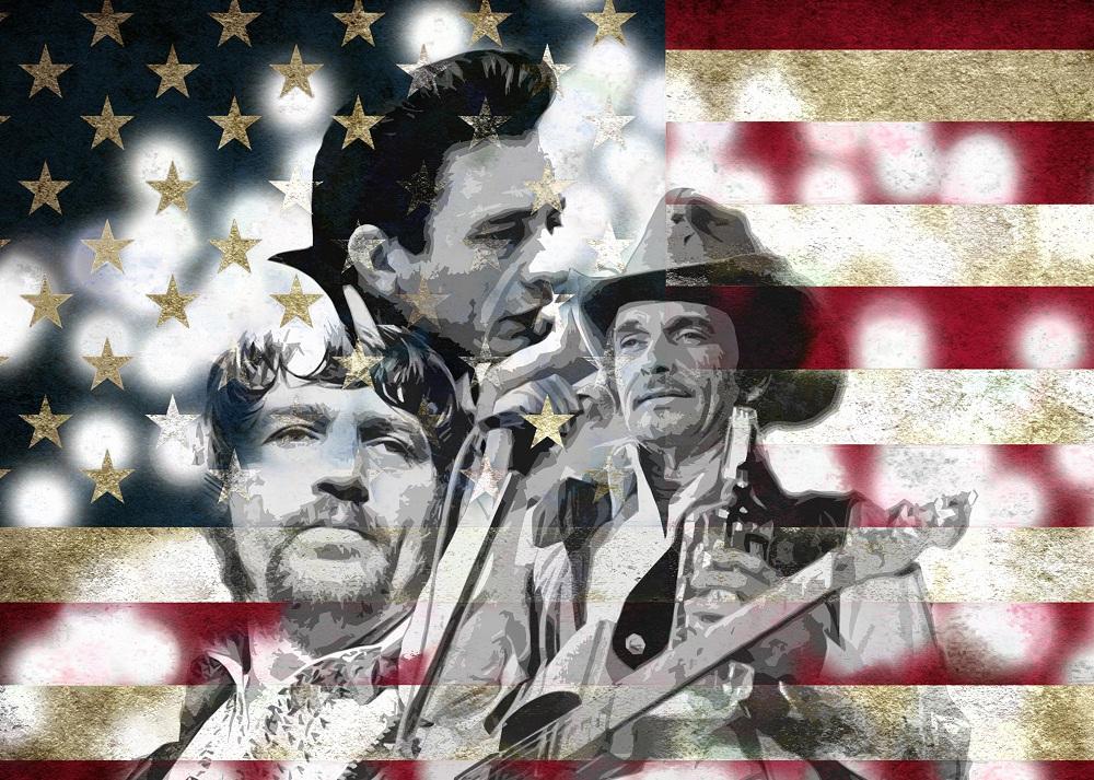 1000x713 Music Pop Hip Hop Soul Rock Country Jazz Rap Cool Musician Art - Merle Haggard Painting