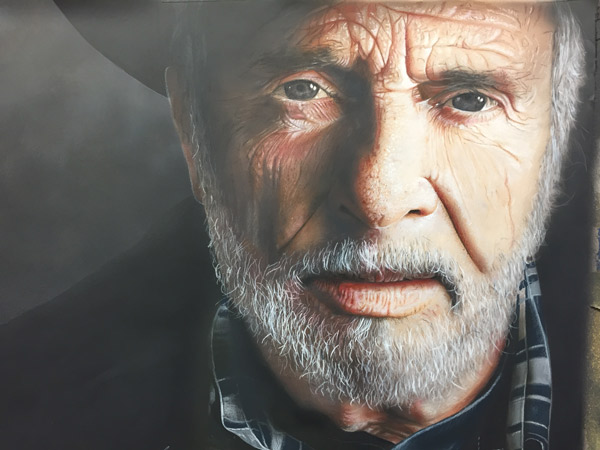 600x450 Pryor Art Gallery Announces Exhibit - Merle Haggard Painting