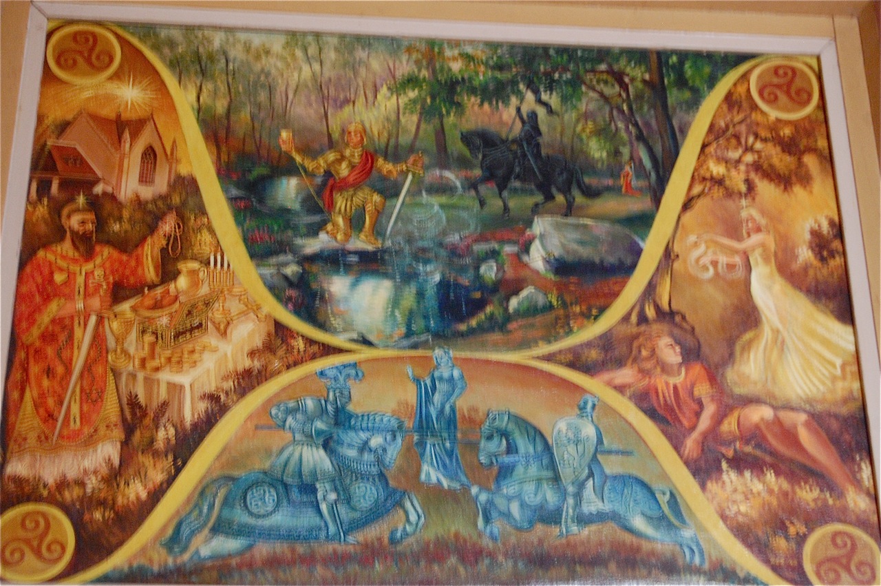 1280x851 Merlin's Forest, Broceliande, France Inspirations And Explorations - Merlin Painting