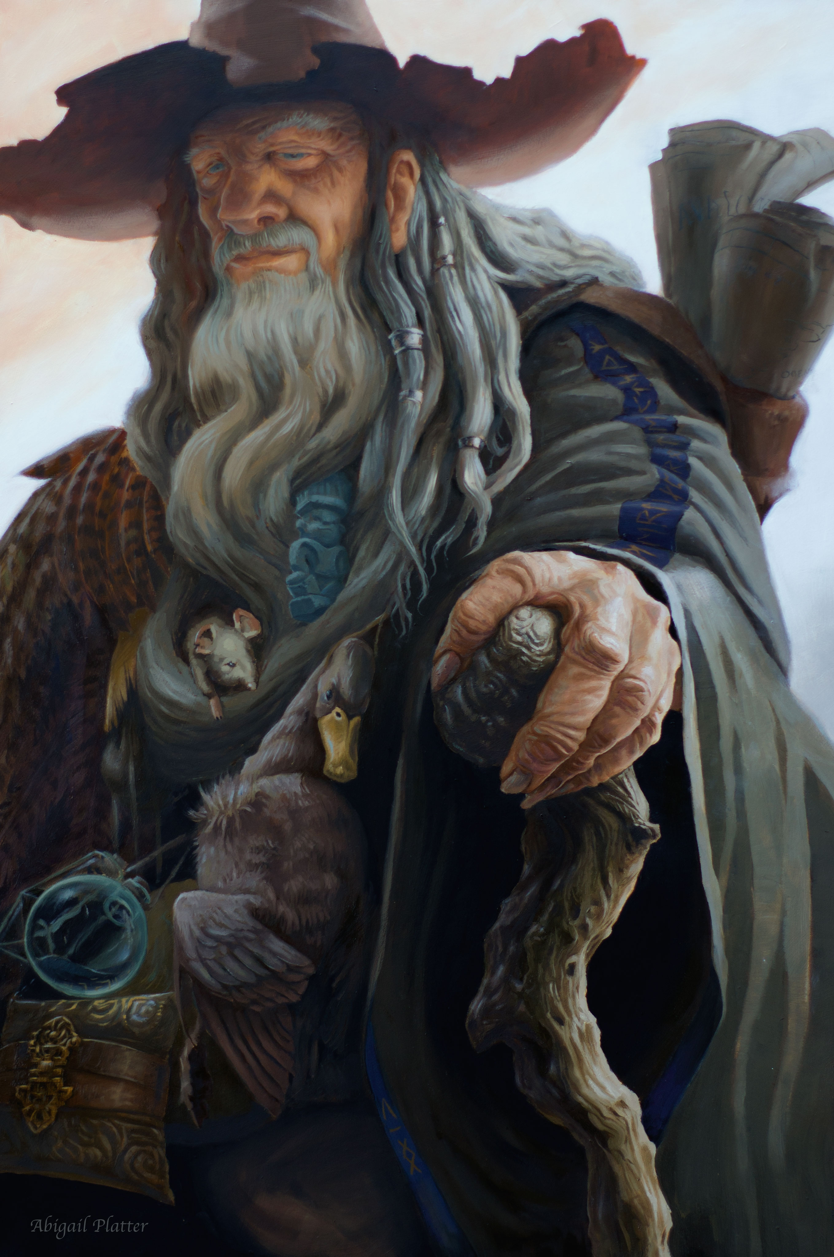 2717x4095 Merlin Abigail Platter's Art Blog - Merlin Painting