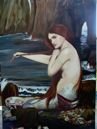312x416 Master Of The Month - Mermaid Painting Classical