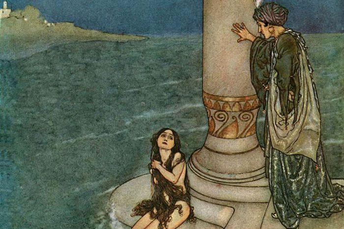 700x467 Five Dark And Gruesome Fairytales Behind Classic Disney Movies - Mermaid Painting Classical