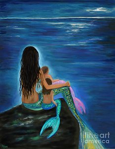 233x300 Famous Mermaid Paintings - Mermaid Painting Famous