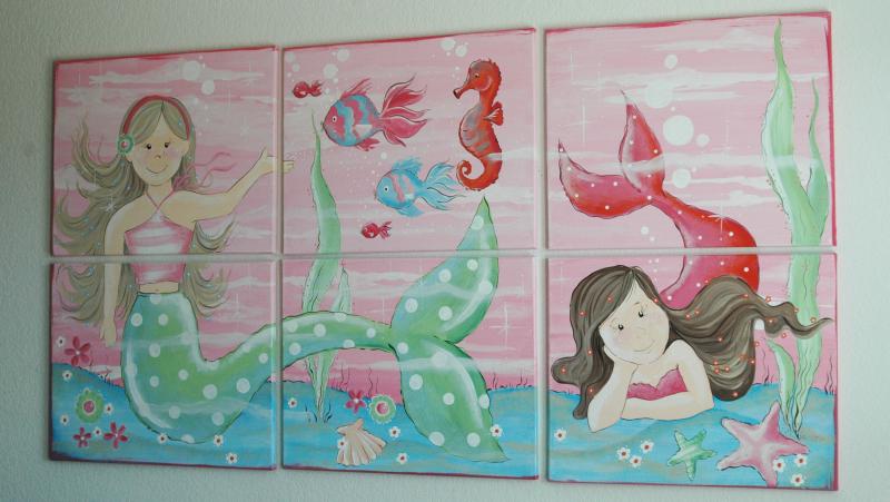 800x451 - Mermaid Painting For Kids