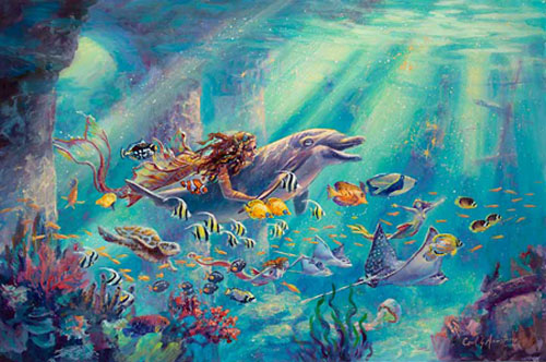 500x332 Mermaid Games 2 - Mermaid Painting Games