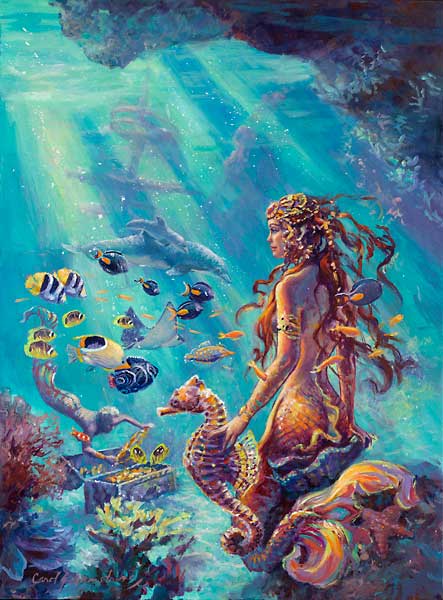 443x600 Mermaid Games 3 - Mermaid Painting Games