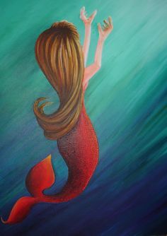 236x334 And Paint Mermaid Art - Mermaid Painting On Canvas