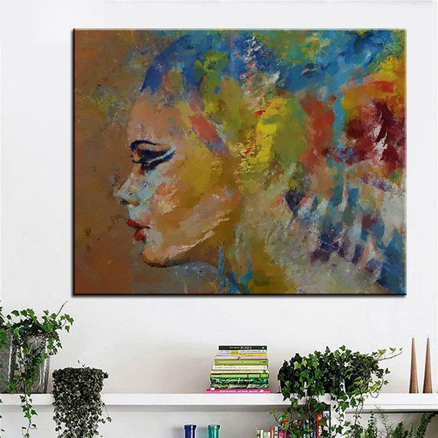 640x640 Large Size Printing Oil Painting Mermaid Wall Painting Home - Mermaid Wall Painting