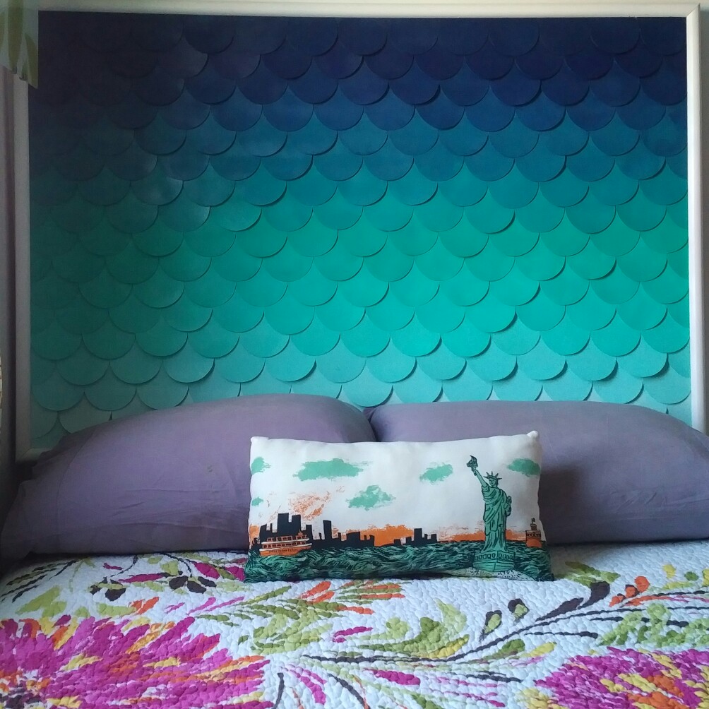 1004x1004 Mermaid Wall Paint Wall Stencils For Painting - Mermaid Wall Painting