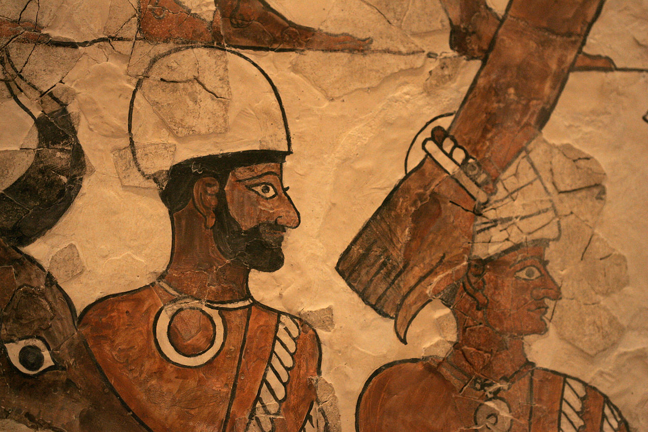 1280x853 Filewall Painting Sacrifice Ordinator Ao19825 Mp3h9088.jpg - Mesopotamia Painting
