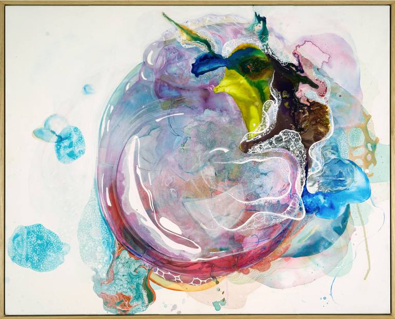 770x623 Saatchi Art Message In A Bottle Painting By Amanda Krantz - Message In A Bottle Painting