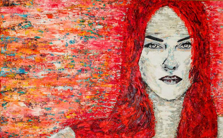 770x479 Saatchi Art Messed Up Painting By Injy El Kei - Messed Up Painting