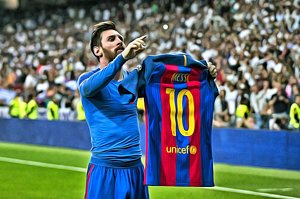 300x199 Lionel Messi Paintings Fine Art America - Messi Painting
