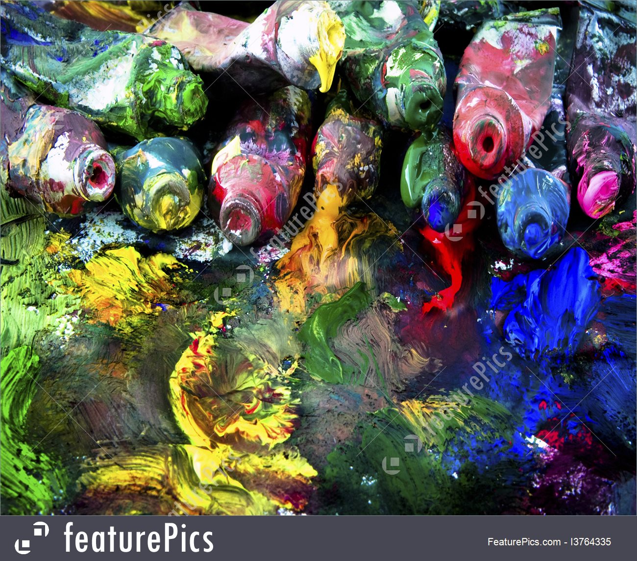 1300x1144 Image Of Messy Paint - Messy Painting