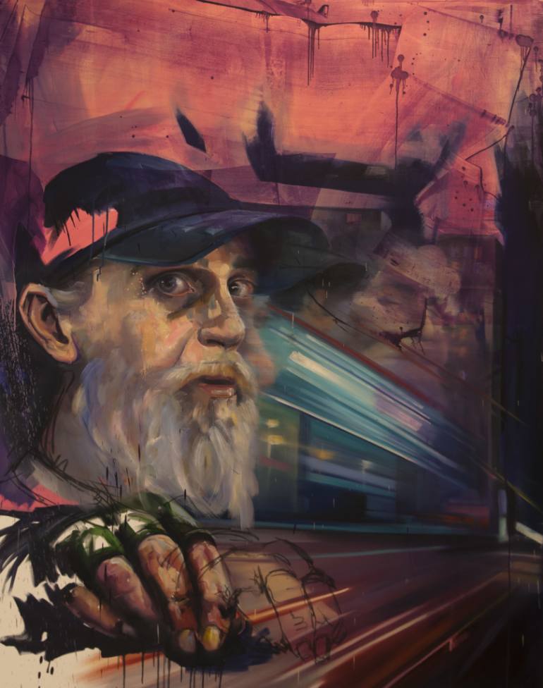 770x976 Saatchi Art Meta. Painting By Kristoffer Evang - Meta Painting