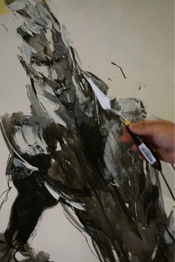 600x897 Metal Gear Concept Artist Yoji Shinkawa Talks About His Work - Metal Gear Painting