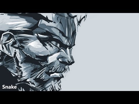 480x360 Speed Painting - Metal Gear Painting