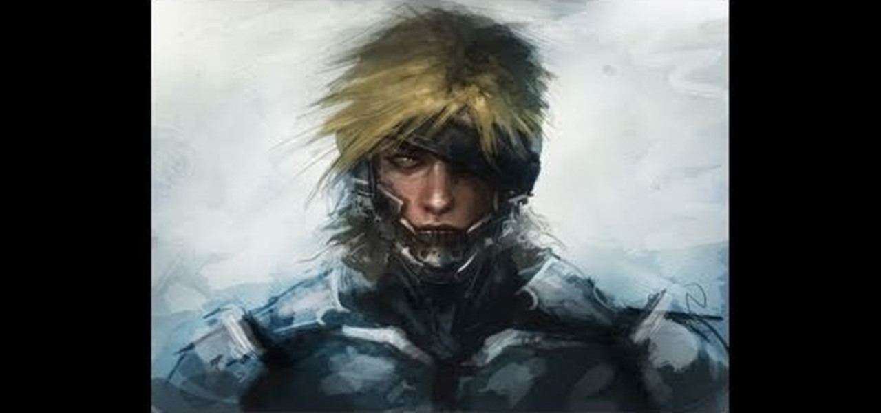 1280x600 How To Create A Digital Painting Of The Metal Gear Solid Character - Metal Gear Painting