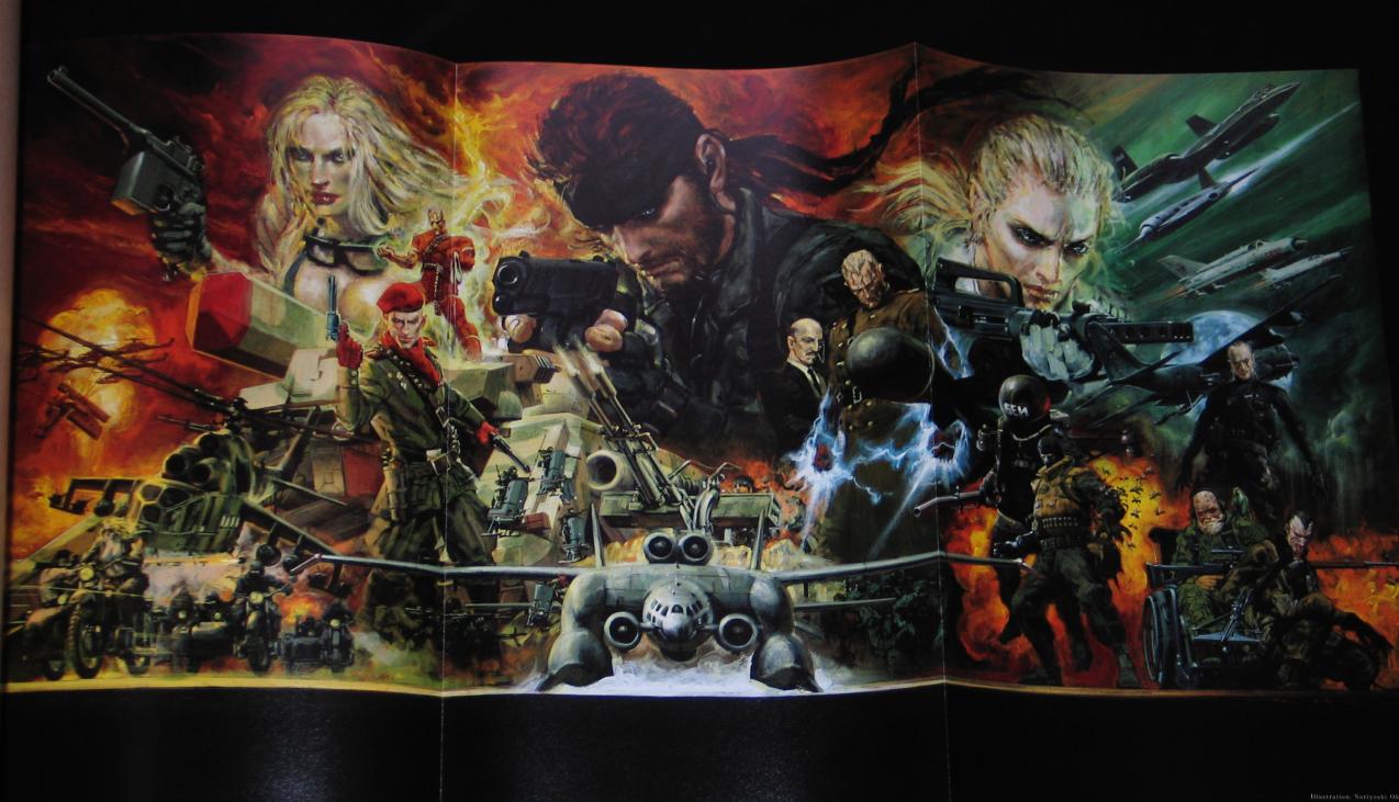 1274x731 Image - Metal Gear Painting