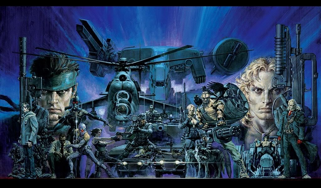 1024x599 Image - Metal Gear Painting