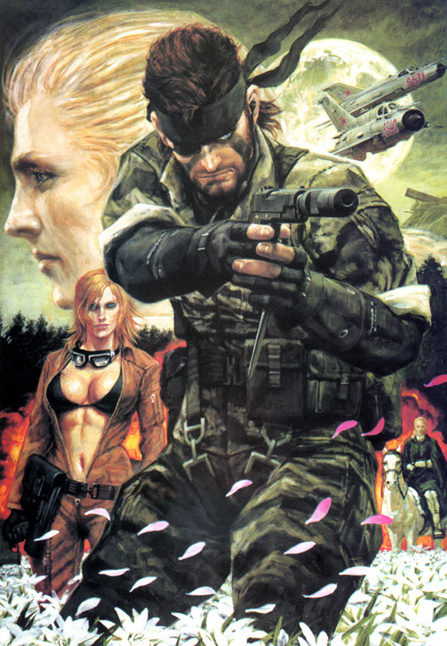650x940 Promotional Poster - Metal Gear Solid Painting