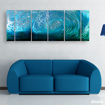 350x350 Attractive Home Decor Aluminum Art Painting Metal Painting Wall - Metal Painting Art