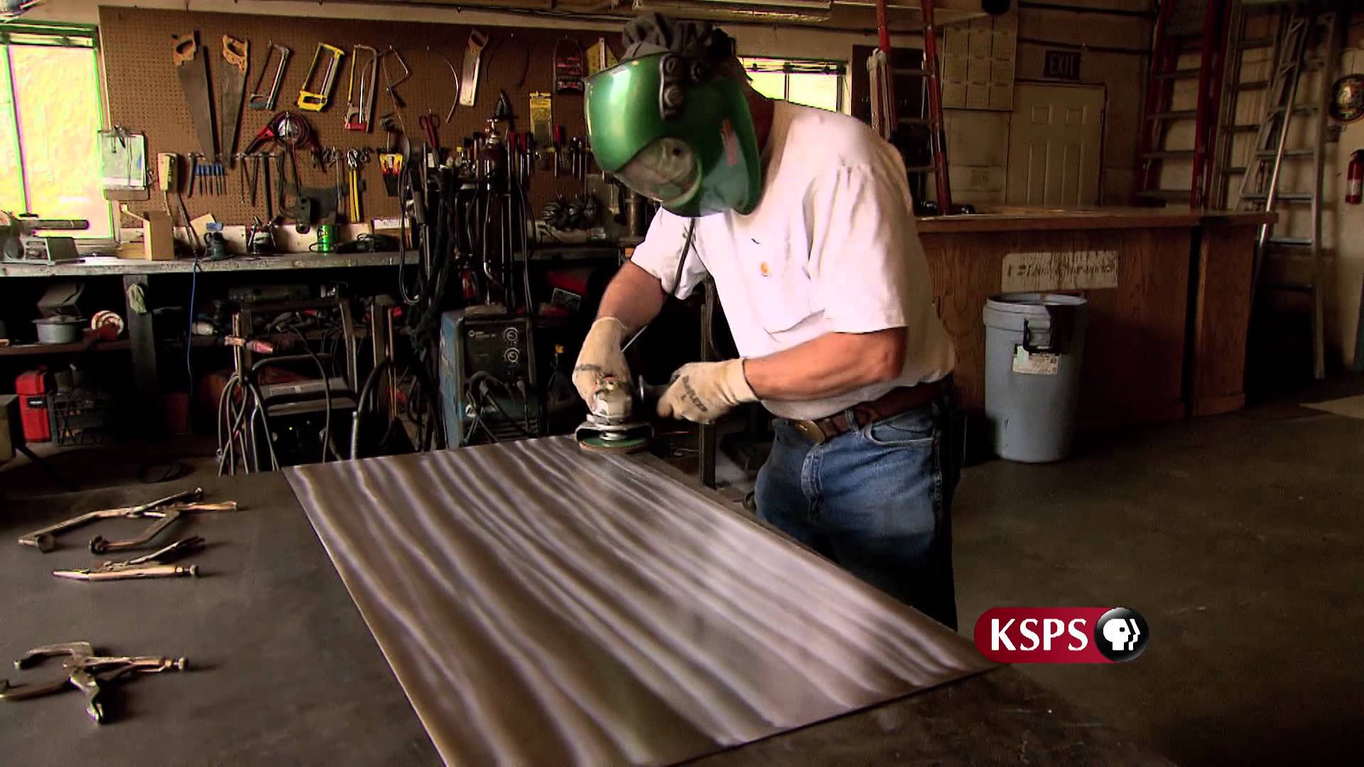 1920x1080 Northwest Profiles Painting With Fire (Metal Art) - Metal Painting Art