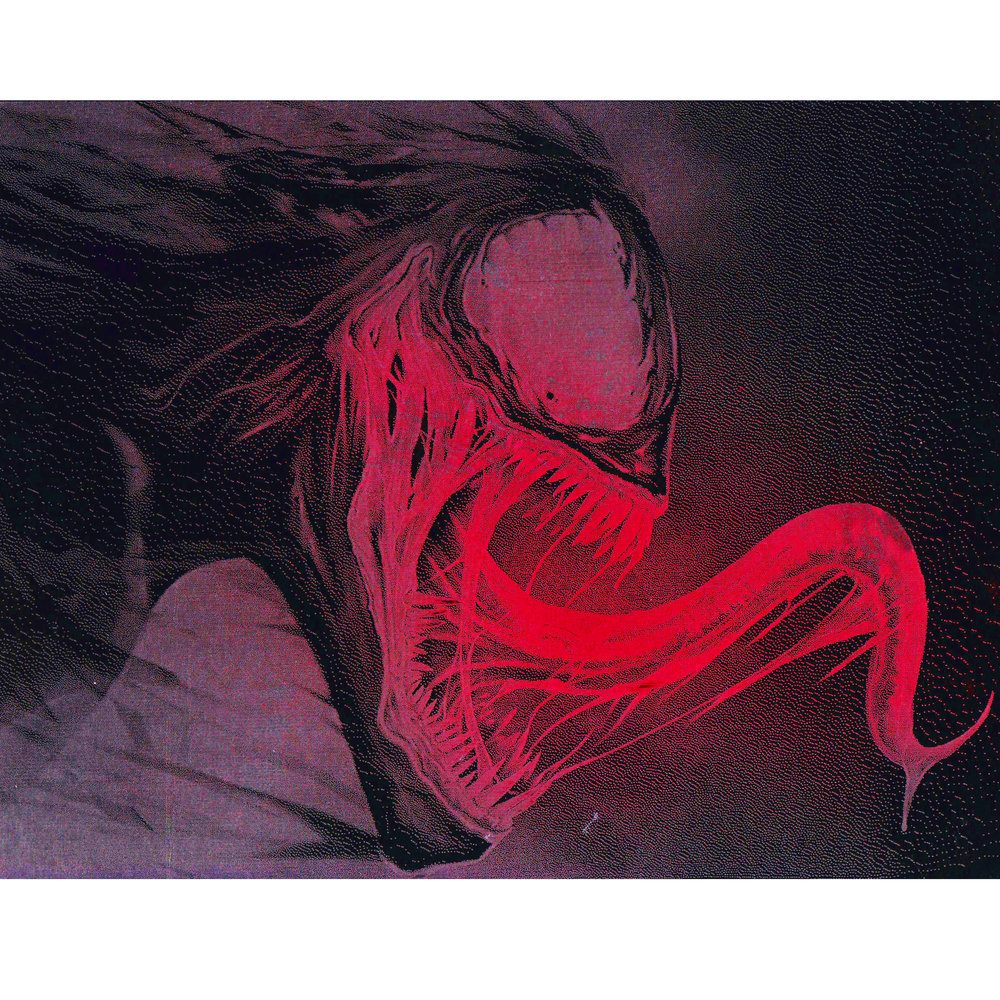 1000x1000 Venom Painting On Metal Art Of Steel - Metal Painting Art