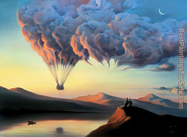 600x442 Vladimir Kush Metamorphosis Painting Best Paintings For Sale - Metamorphosis Painting