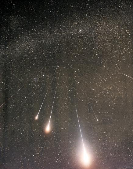 436x552 Meteor Shower - Meteor Painting