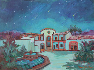 300x225 Meteor Showers Paintings Fine Art America - Meteor Shower Painting