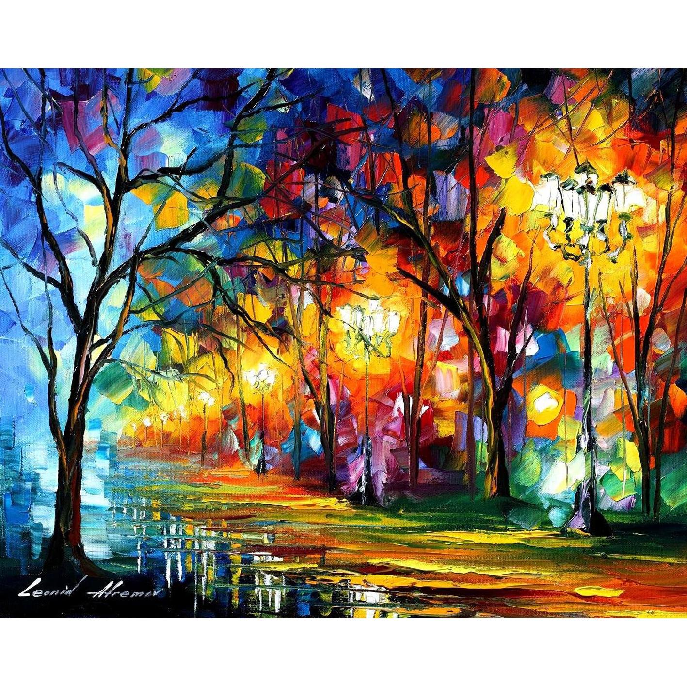 1417x1417 2018 Modern Wallpaper Metropolis Diy Diamond Painting Wall Picture - Metropolis Painting