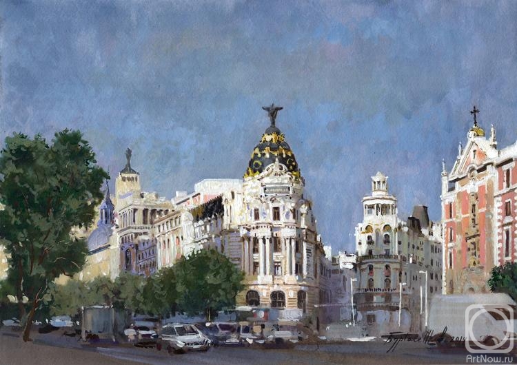 750x530 Painting In Madrid - Metropolis Painting
