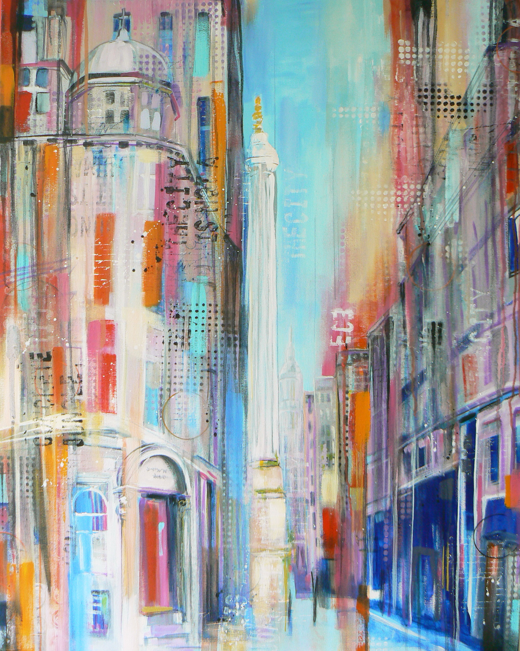 2000x2500 Metropolis - Metropolis Painting