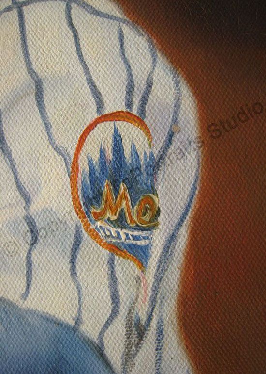 550x771 Pedro Martinez, New York Mets - Mets Painting