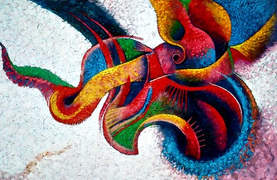 400x260 Mexican Abstract Art Paintings. Modern Art For Sale - Mexican Art Painting