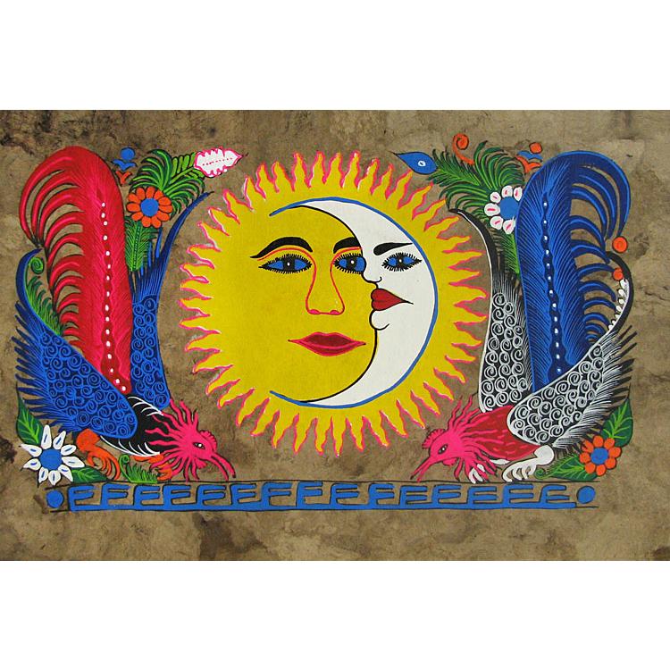 750x750 Amate Bark Paintings - Mexican Bark Painting