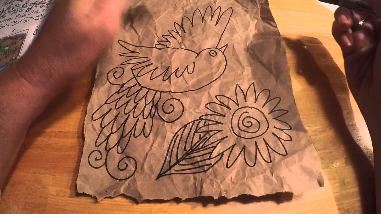 1280x720 Amate Bark Paintings Of Birds! - Mexican Bark Painting