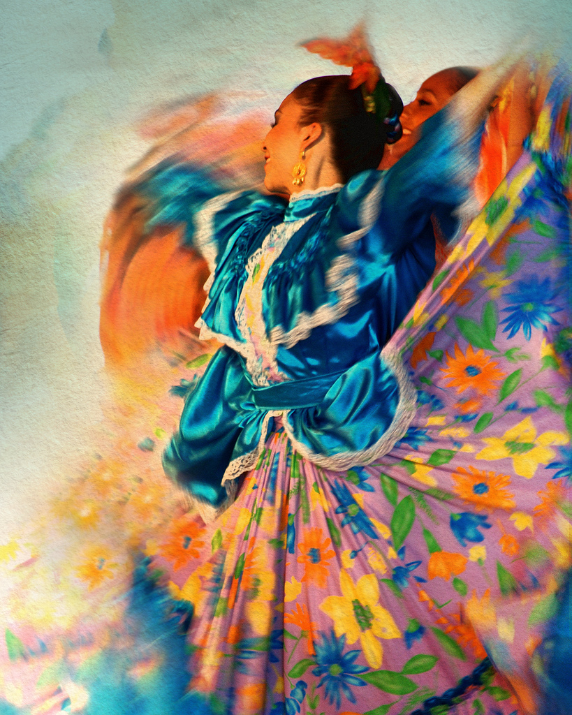 819x1024 Lollster999's Most Interesting Photos Picssr - Mexican Dancer Painting
