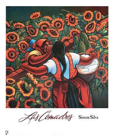 377x450 Beautiful Mexican Culture Artwork For Sale, Posters And Prints - Mexican Flower Painting