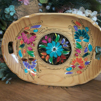 354x354 Best Mexican Folk Art Paintings Products On Wanelo - Mexican Flower Painting