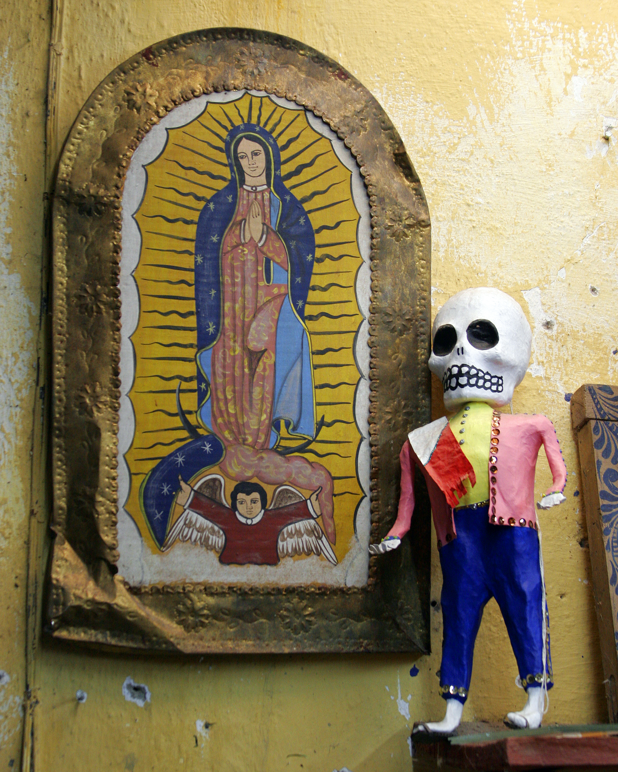 2336x2920 Filemexican Folk Art.jpg - Mexican Folk Painting