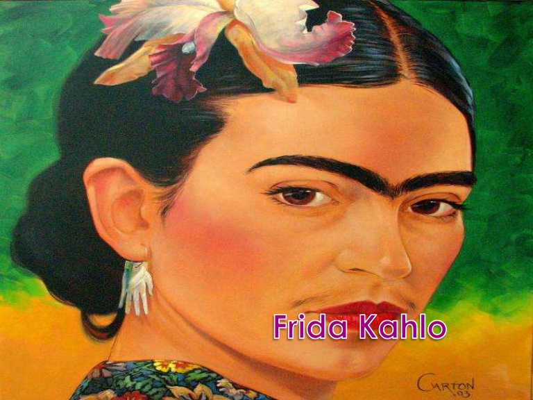 768x576 Frida Kahlo Project - Mexican Lady Painting