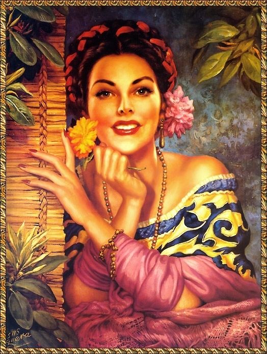 524x694 28 Best Mexican Art Images On Mexican Art, Arte - Mexican Lady Painting