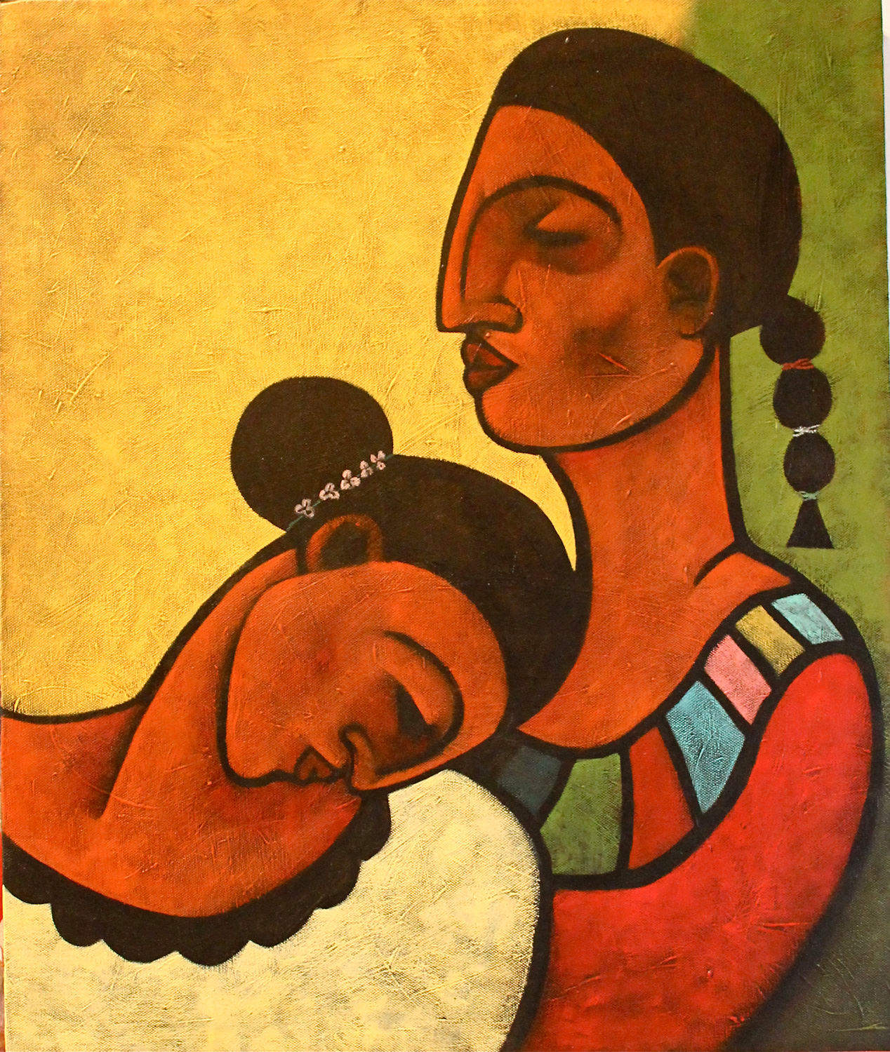 1268x1500 Mexican Women - Mexican Lady Painting